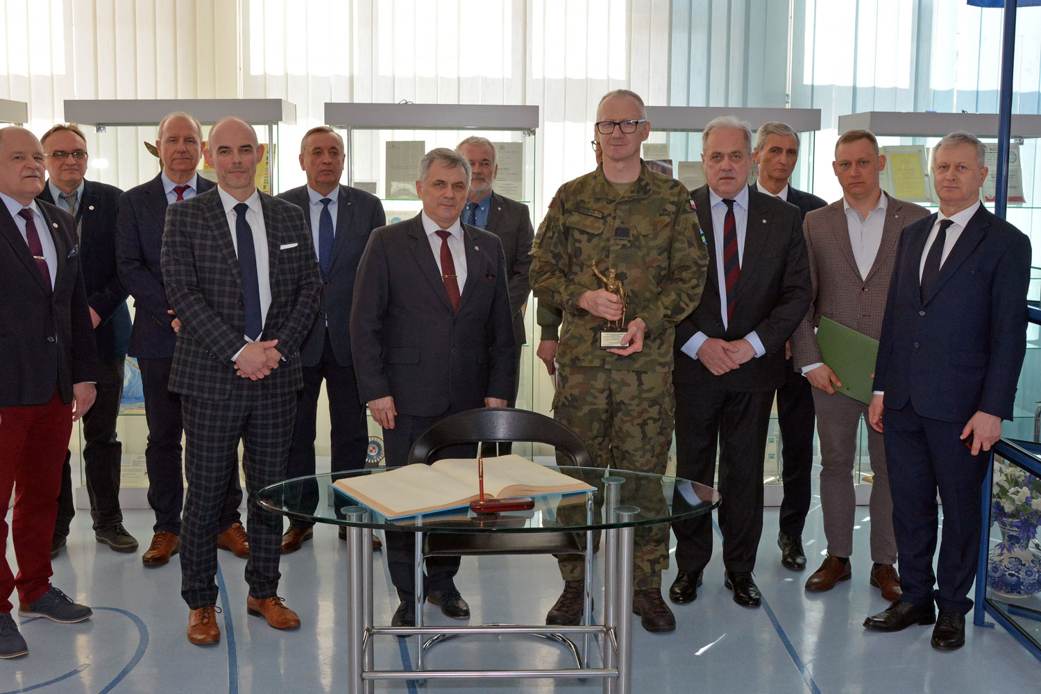 Wizyta Inspektora Wojsk Bezzałogowych Systemów Uzbrojenia DG RSZ