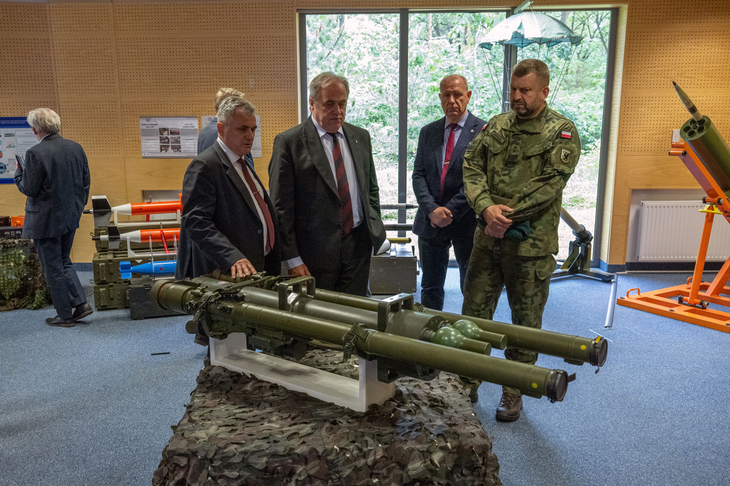 Visit of the Chief of the Armed Forces Support Inspectorate, Major General Dariusz Mendrala, to the Air Force Institute of Technology (ITWL)